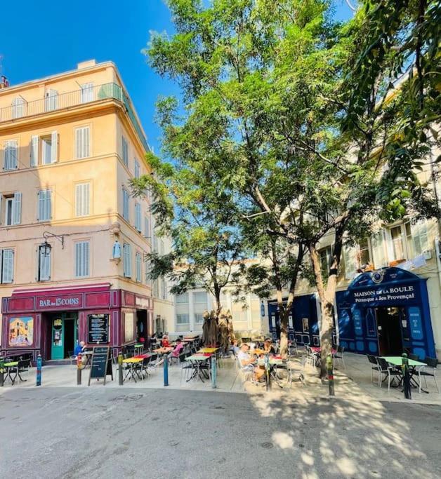 Chez Antho Studio -Studio Cosy Au Coeur Du Panier Vieux Port Lägenhet Marseille Exteriör bild
